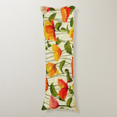 鮮やかなケシ ボディピロー (正面縦)