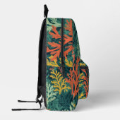 鮮やかなコーラルフォレスト – バックパック (左)