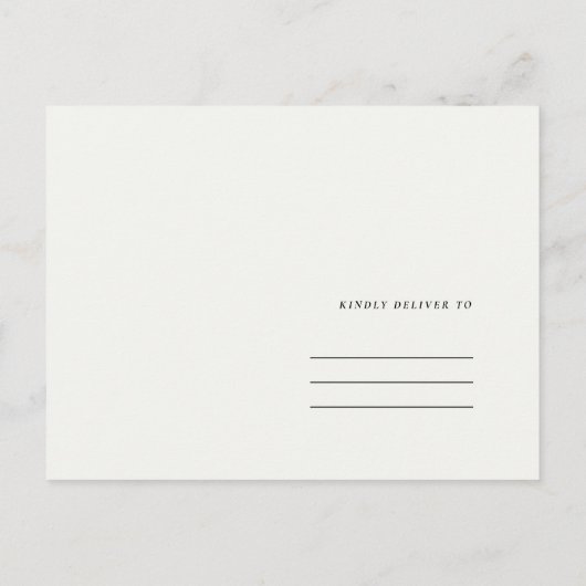 鮮やかなサボテンの花の水彩 SAVE THE DATE 案内ポストカード (裏面)