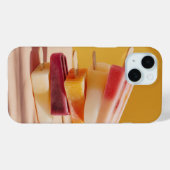 鮮やかなサマーポップスタック テックケース Case-Mate iPhoneケース (裏面 (横))