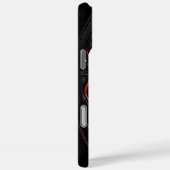 鮮やかなサンゴと海のテクスチャーの中の人魚 Case-Mate iPhoneケース (裏面 / 右)