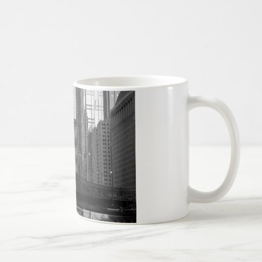 鮮やかなシカゴ コーヒーマグカップ (右)