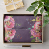 鮮やかなシックなカラー編集可能結婚ズ 薄葉紙 (ギフト)