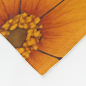 鮮やかなシームレスなワイルドフラワーパターン フリースブランケット (角)