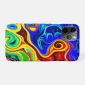 鮮やかなスタイルパターン Case-Mate iPhoneケース (裏面(横))