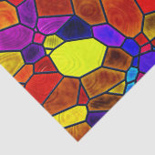 鮮やかなステンドグラス デコパージュ ティッシュペーパー 薄葉紙 (詳細)