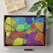 鮮やかなステンドグラス デコパージュ ティッシュペーパー 薄葉紙 (ギフト)