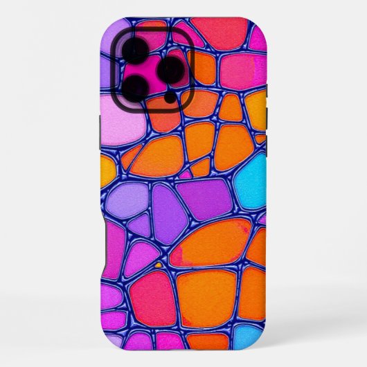 鮮やかなスペクトラム iPhoneケース (裏面)