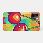 鮮やかなチェリーアート Case-Mate iPhoneケース (裏面(横))