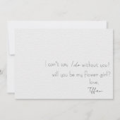 鮮やかなチューリップとグリーン 花嫁の提案 招待状 (裏面)