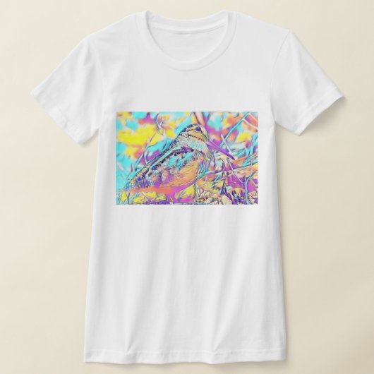 鮮やかなティンバードル女子Tシャツ Tシャツ (レイダウン)