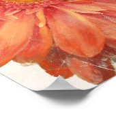 鮮やかなデイジー ポスター (角)