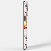 鮮やかなデザートワイルドフラワーズ オーダーメイドのお名前入り花飾り Case-Mate iPhoneケース (裏面 / 右)