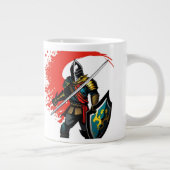 鮮やかなナイト ジャンボコーヒーマグカップ (右)