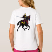 鮮やかなナイトTシャツ Tシャツ (裏面)