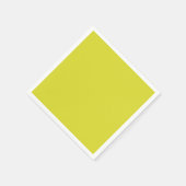 鮮やかなネオンイエローグリーン のテクスチャ スタンダードカクテルナプキン (角)