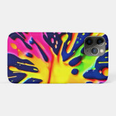 鮮やかなネオンスプラッシュ Case-Mate iPhoneケース (裏面(横))