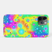 鮮やかなネオンブレイズ柄 Case-Mate iPhoneケース (裏面(横))
