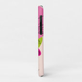 鮮やかなハイビスカスフラワーラインアート Case-Mate iPhoneケース (裏面/左)