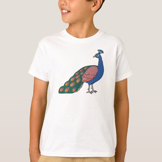 鮮やかなハンバーポコック Tシャツ (正面)