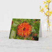 鮮やかなバースデー・カード カード (黄色い花)