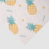 鮮やかなパイナップルの柄のデコパージュ 薄葉紙 (詳細)