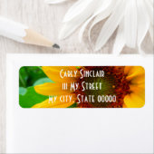 鮮やかなヒマワリII ラベル (インサイチュ)