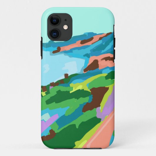 鮮やかなビスタス Case-Mate iPhoneケース (裏面)