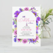 鮮やかなピンクの紫の野花が途中#3 招待状 (スタンド正面)