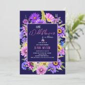 鮮やかなピンクの紫の野花が途中#6 招待状 (スタンド正面)