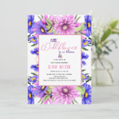 鮮やかなピンクの紫の野花が途中#9 招待状 (スタンド正面)