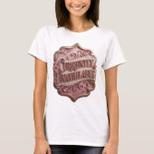 鮮やかなピンクのCURRENTLY UNAVAILABLE Statement Tee Tシャツ (正面)