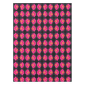 鮮やかなピンクローズ花びら抽象芸術フローラ テーブルクロス (正面)