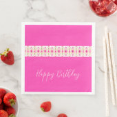 鮮やかなピンク色のフローラ (インサイチュ)