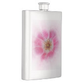 鮮やかなピンク色の花 フラスク (右)