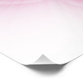 鮮やかなピンク色の花 ポスター (コーナー)