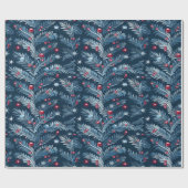 鮮やかなフェスティバルクリスマスラッピング紙 ラッピングペーパー (フラット)