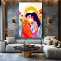 鮮やかなフォヴィストのキス