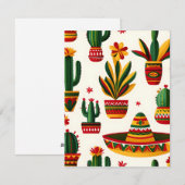 鮮やかなフォークラテン シーズンカード (正面/裏面)