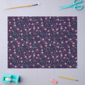 鮮やかなフロスティングローズの園の包装紙 薄葉紙