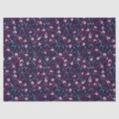 鮮やかなフロスティングローズの園の包装紙 薄葉紙 (正面)