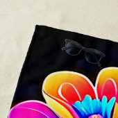 鮮やかなフローラブーケ ビーチタオル (インサイチュ)