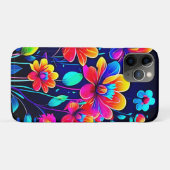 鮮やかなフローラブーケ Case-Mate iPhoneケース (裏面(横))