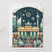 鮮やかなベルリンのホリデーワンダーズカード シーズンカード (正面)