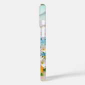 鮮やかなペーパークラフトの海洋波の情景 Case-Mate iPhoneケース (裏面 / 左)