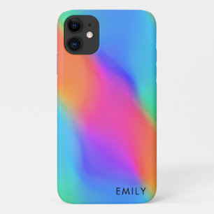 鮮やかなホログラフィックパーソナライズ携帯ケース iPhone 11 ケース