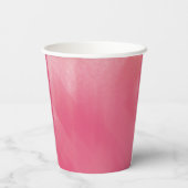 鮮やかなボヘミア オンブレ ブライダル シャワー 紙コップ (裏面)