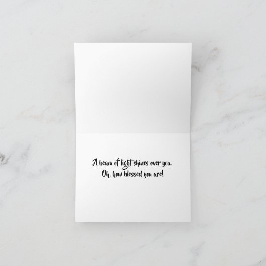 鮮やかなマネーツリー レイ・オブ・ライト カード (内部)