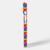 鮮やかなマルチカラーレトロアーク柄 Case-Mate iPhoneケース (裏面 / 左)