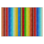 鮮やかなメキシコ総括的で伝統的なスペイン語Serape カッティングボード (正面)